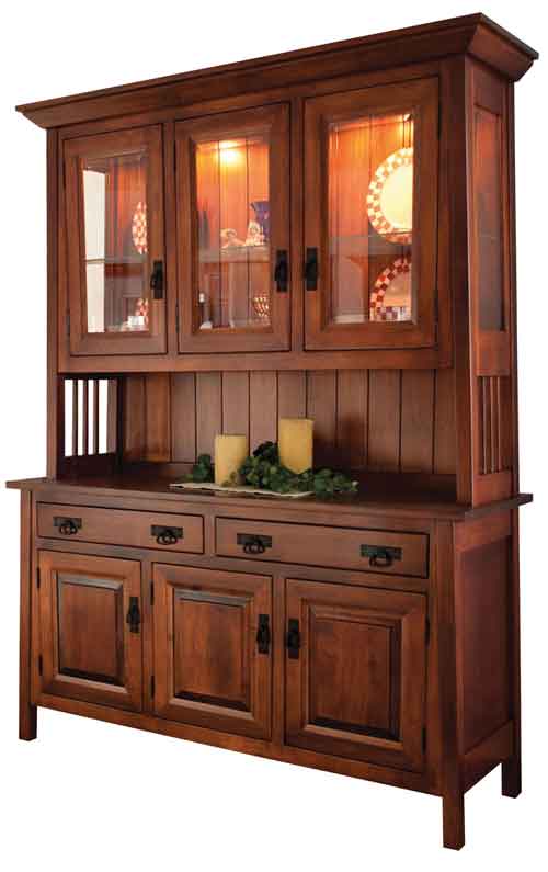 Amish Ouray China Cabinet - Click Image to Close